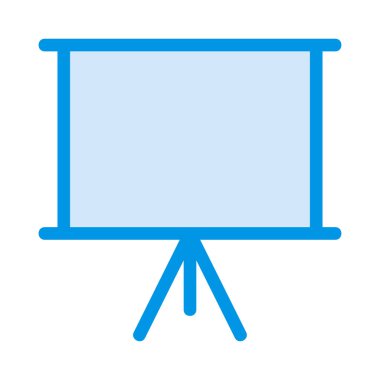 sunum simgesi vektör illüstrasyonu 