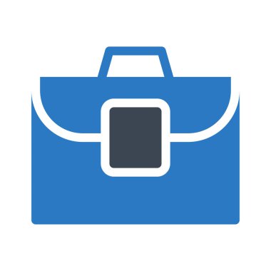 çanta simgesi vektör illüstrasyonu 