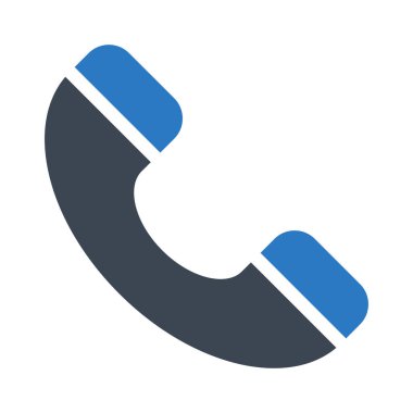 Telefon simgesi vektör illüstrasyonu 