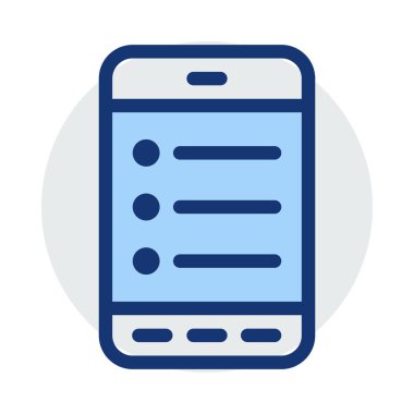 Telefon simgesi vektör illüstrasyonu 