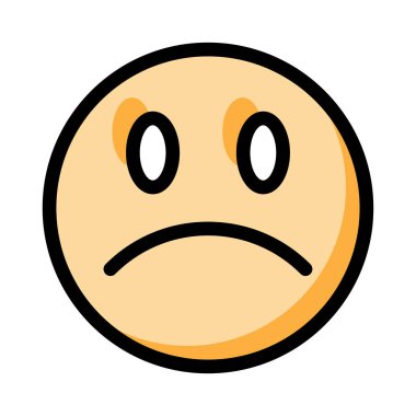 Gülümse ikon vektör illüstrasyonu 