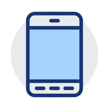 Telefon simgesi vektör illüstrasyonu 