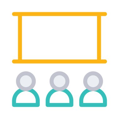 toplantı simgesi çizimi 