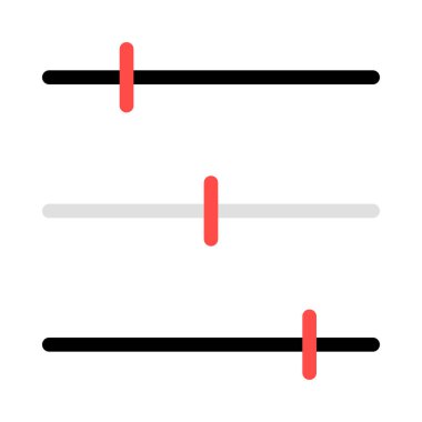 ses hattı simge vektör çizim 