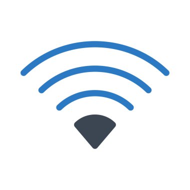 wifi simgesi vektör illüstrasyonu 