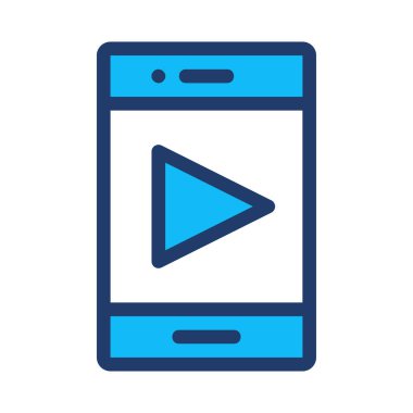 oyuncu simge vektör çizim 