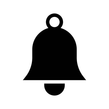 Çan simgesi vektör illüstrasyonu 