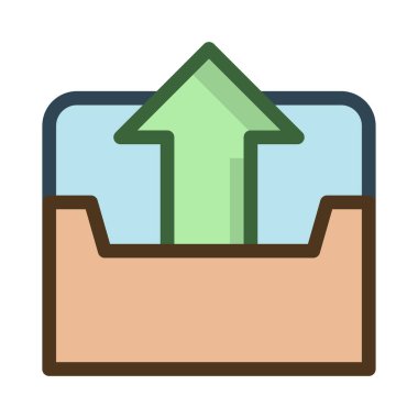 dizin simgesi vektör illüstrasyonu 