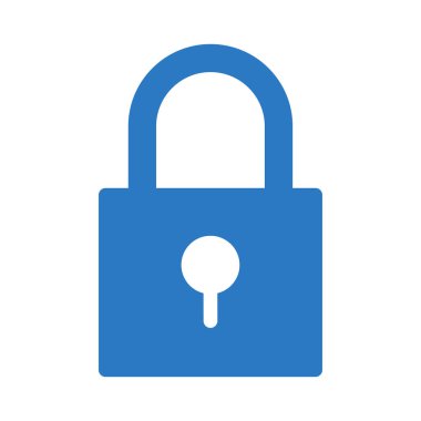 ikon vektör illüstrasyonunu kilitle 