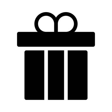 hediye simgesi vektör illüstrasyonu 