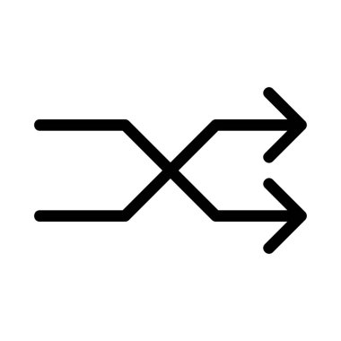 ok simgesi vektör illüstrasyonu 