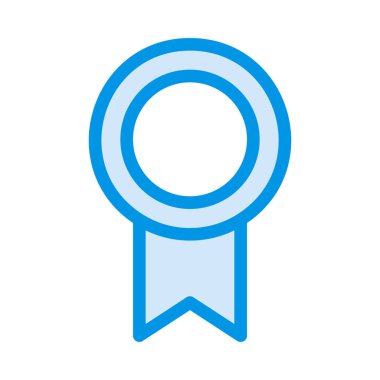 Ödülü düz stil ikonu, vektör çizim 