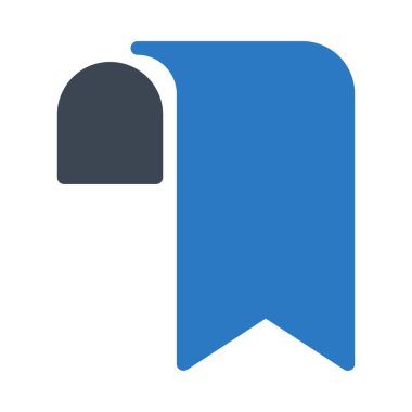 kurdele simgesi vektör illüstrasyonu 