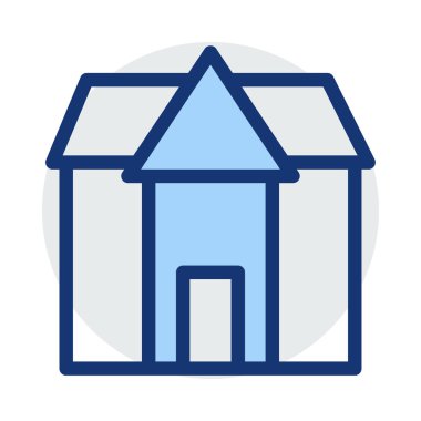 ev simgesi vektör illüstrasyonu 