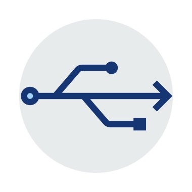 elektrik simgesi vektör illüstrasyonu 