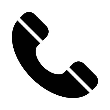 Telefon simgesi vektör illüstrasyonu 