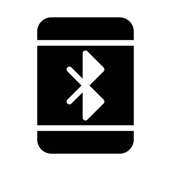 Bluetooth Pictogram Vectorillustratie — Stockvector