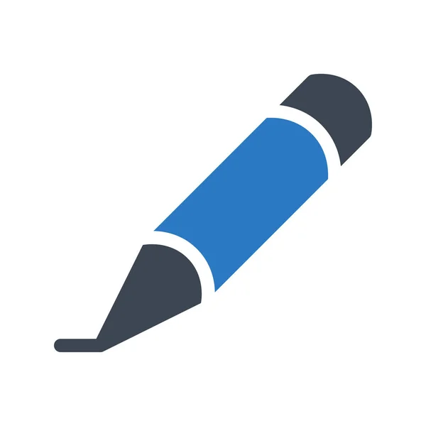 Pencil Web Icon Vektorillustration — Stock vektor