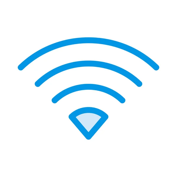 Wifi Web Simgesi Vektör Çizim — Stok Vektör