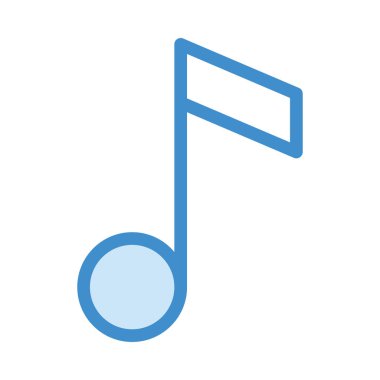 melodi simge vektör çizim 