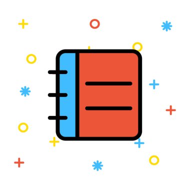 dizüstü simgesi vektör illüstrasyonu 