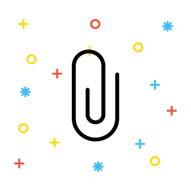 Kağıt PIN'i vektör çizim 