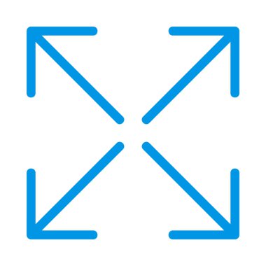 oklar düz web simgesi, vektör çizim 