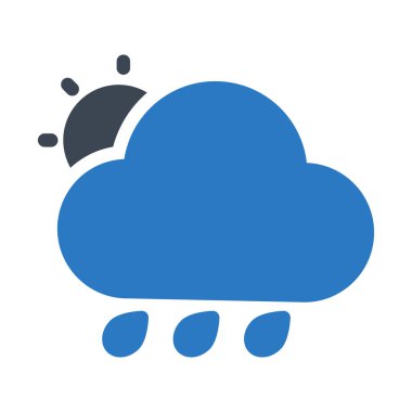 hava simgesi vektör illüstrasyonu 