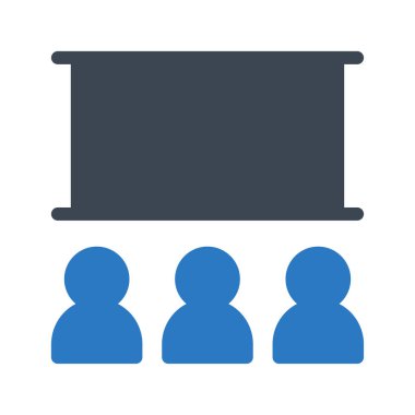 toplantı simgesi çizimi 