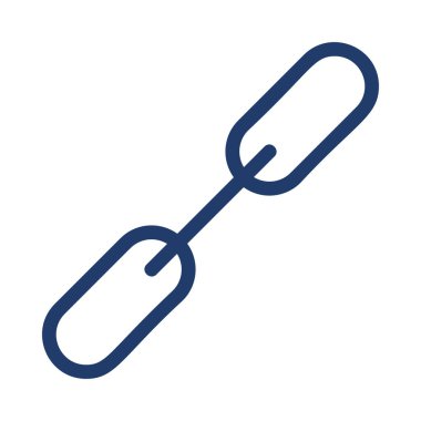 zincir simge vektör çizim 