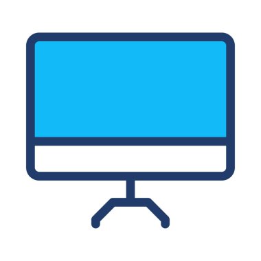 sunum simgesi vektör illüstrasyonu 