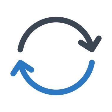 oklar düz simgesi beyaz arka plan, vektör, illüstrasyon izole döngüsü