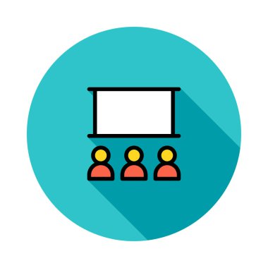 toplantı simgesi çizimi 