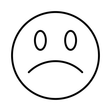 Gülümse ikon vektör illüstrasyonu 