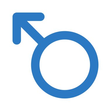 erkek işareti illüstrasyon vektör 