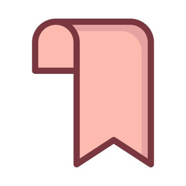 kurdele simgesi vektör illüstrasyonu 