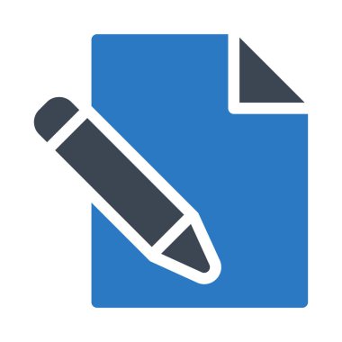 vektör çizim kalem ve kağıt 