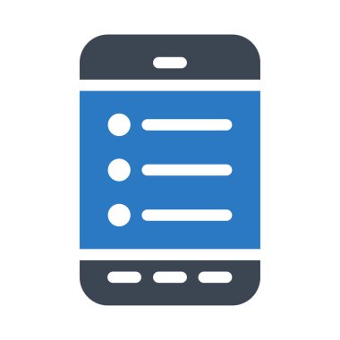 Telefon simgesi vektör illüstrasyonu 