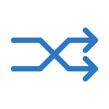 ok simgesi vektör illüstrasyonu 