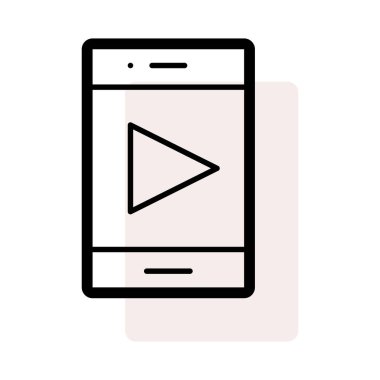 oyuncu simge vektör çizim 