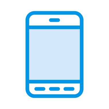 akıllı telefon web simgesi vektör çizimi 