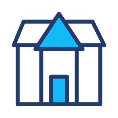 ev simgesi vektör illüstrasyonu 