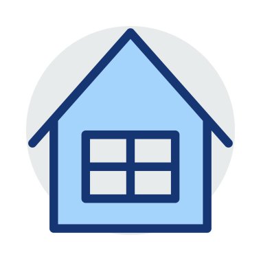 ev simgesi vektör illüstrasyonu 