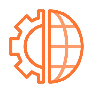 Web geliştirme için mobil tasarım simgesi. Vektör çizim