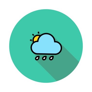 hava simgesi vektör illüstrasyonu 