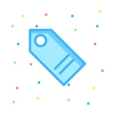 Fiyat etiketi vektör illüstrasyonu 