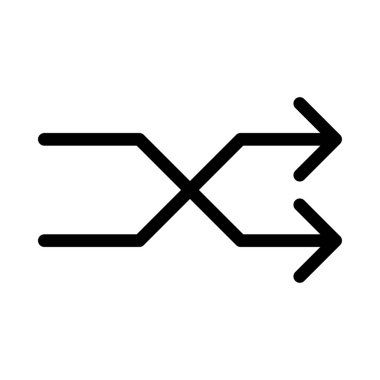 ok simgesi vektör illüstrasyonu 