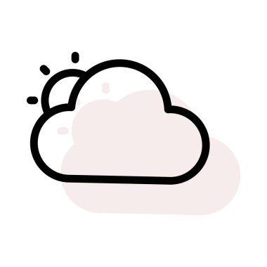 hava simgesi vektör illüstrasyonu 