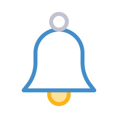 Çan simgesi vektör illüstrasyonu 