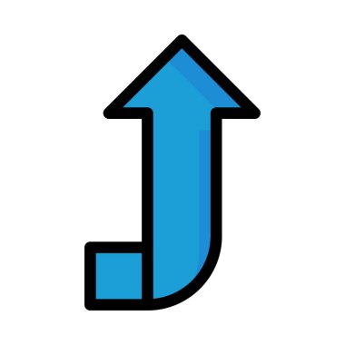 ok simgesi vektör illüstrasyonu 